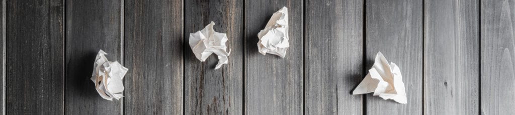 Rip it up and start again? 5